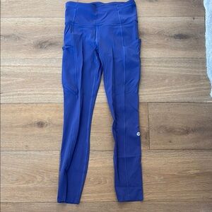 Lululemon Fast and Free High Rise Leggings. 4